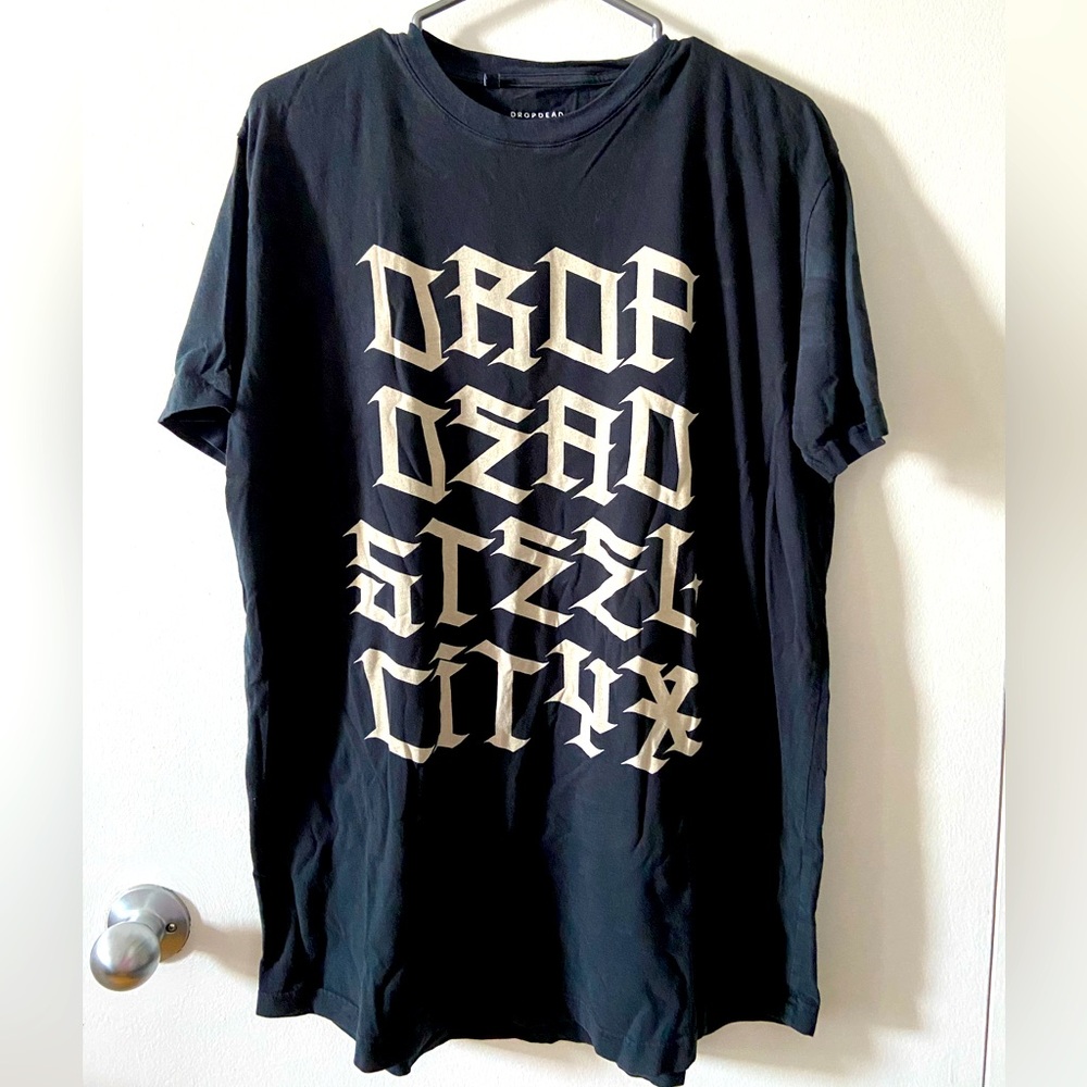 Drop Dead Steel City Used Shirt! Good Condition.